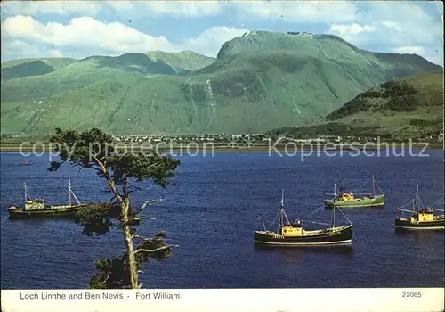 Fort William Lochaber Loch Linnhe Ben Nevis Kat. Lochaber