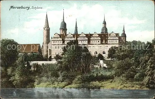 Merseburg Saale Schloss Kat. Merseburg