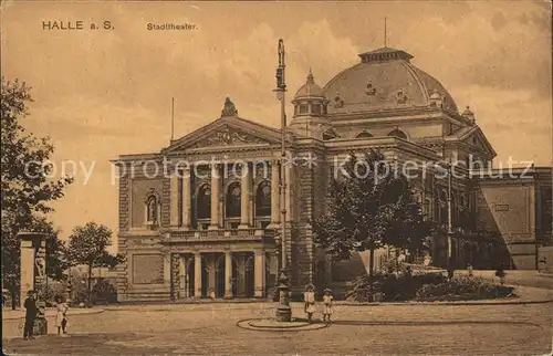 Halle Saale Stadttheater Kat. Halle