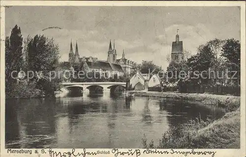 Merseburg Saale Schloss Kat. Merseburg