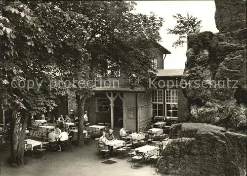 Jonsdorf Gaststaette Nonnenfelsen  Kat. Kurort Jonsdorf