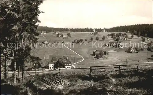 Muehlleithen Klingenthal Panorama Kat. Klingenthal Sachsen