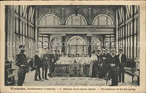 Wiesbaden Kochbrunnen Trinkhalle Kat. Wiesbaden