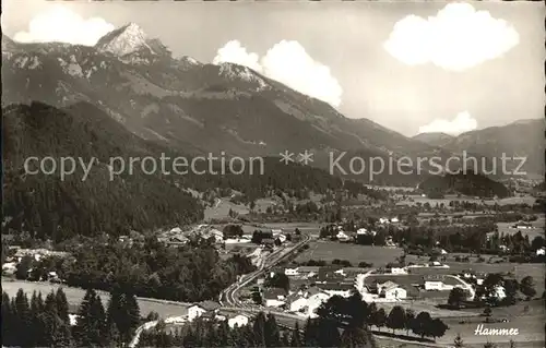 Aurach Hammer Blick zum Wendelstein Bayerische Alpen