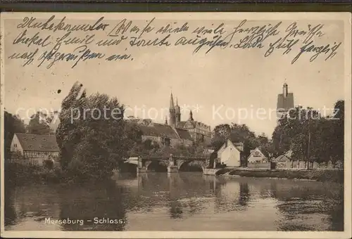 Merseburg Saale Schloss Kat. Merseburg