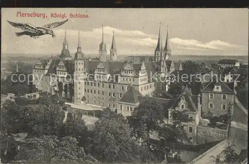 Merseburg Saale Koenigliches Schloss Kat. Merseburg