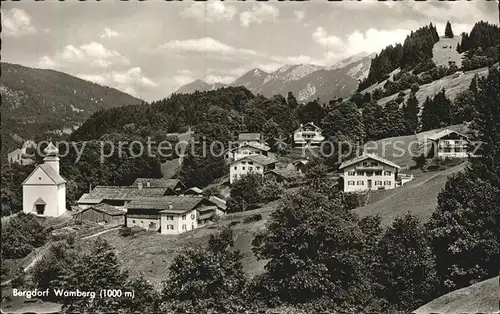 Wamberg Garmisch Partenkirchen Bergdorf Hoechstes Kirchdorf Deutschlands Alpen Kat. Garmisch Partenkirchen