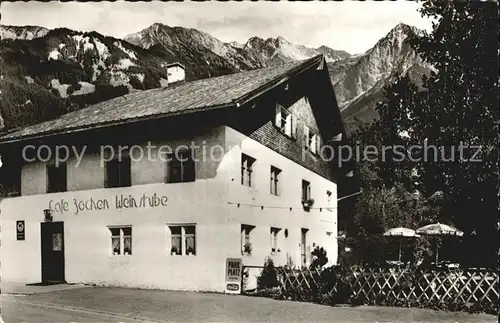 Altstaedten Allgaeu Restaurant Jochen Weinstube Cafe Alpen