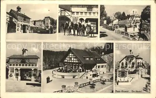 Koenigstein Taunus Hofgut Rettershof Reitschule Kaffee Zum froehlichen Landmann Kat. Koenigstein im Taunus