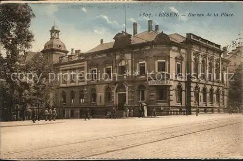 Essen Ruhr Bureau de la Place Kat. Essen