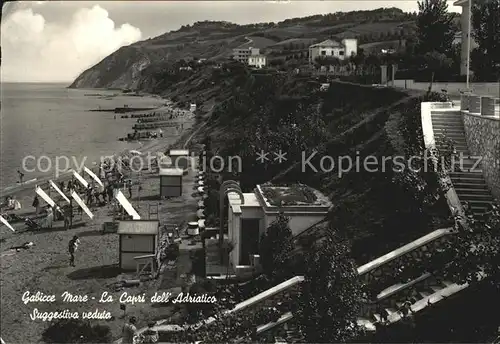 Gabicce Mare La Capri dell Adriatico Suggestiva veduta Kat. Italien