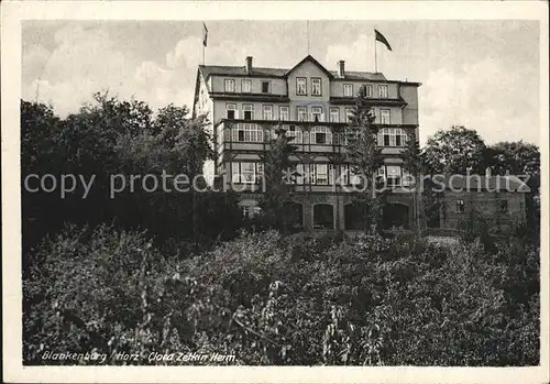 Blankenburg Harz Clara Zetkin Heim Kat. Blankenburg