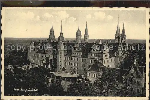 Merseburg Saale Schloss Kat. Merseburg