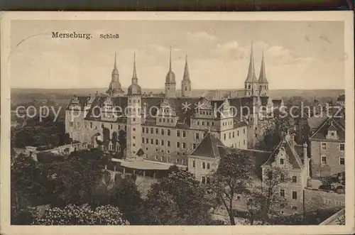 Merseburg Saale Schloss Kat. Merseburg
