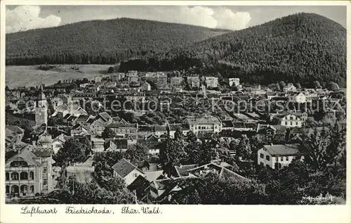 Friedrichroda Thueringer Wald Luftkurort Kat. Friedrichroda