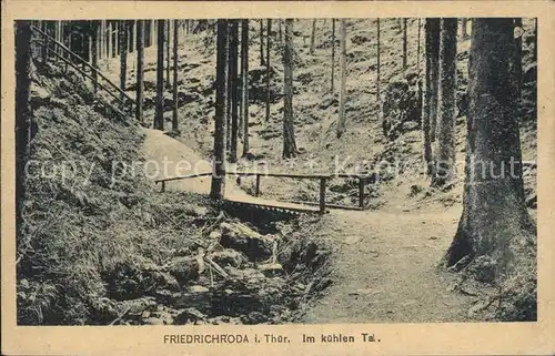 Friedrichroda Im kuehlen Tal Kat. Friedrichroda