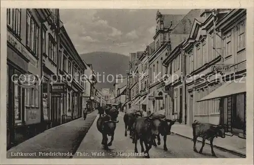 Friedrichroda Hauptstra?e Kat. Friedrichroda