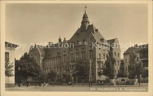 Naumburg Saale Realgymnasium Kat. Naumburg