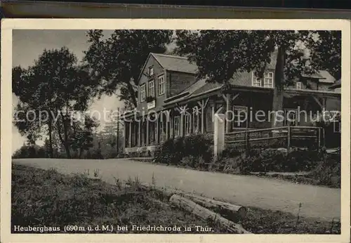 Friedrichroda Heuberghaus Kat. Friedrichroda