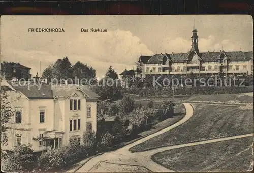 Friedrichroda Das Kurhaus Kat. Friedrichroda