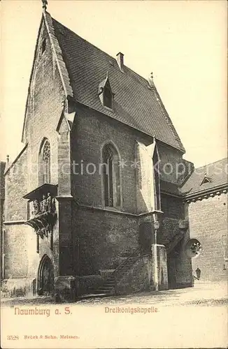 Naumburg Saale Dreikoenigskapelle Kat. Naumburg