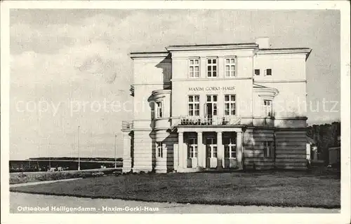 Heiligendamm Ostseebad Maxim Gorki Haus  Kat. Bad Doberan