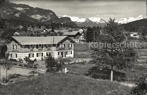 Brienz BE Jugendherberge Am See Haslibergen  Kat. Brienz