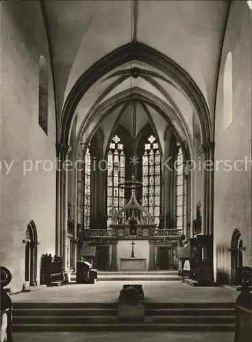 Naumburg Saale Dom Sankt Peter und Paul Ostchor mit Bischofstumba Kat. Naumburg