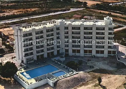 Puerto de Alcudia Fliegeraufnahme Hotel Continental Park  Kat. Alcudia Mallorca