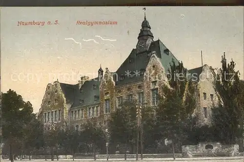 Naumburg Saale Realgymnasium Kat. Naumburg