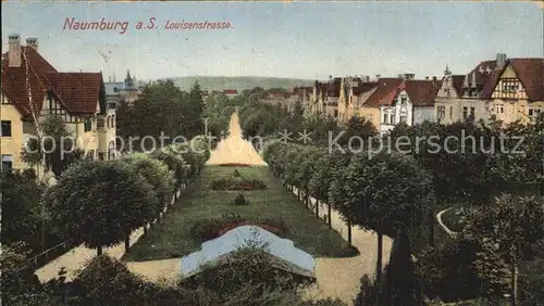 Naumburg Saale Louisenstrasse Kat. Naumburg