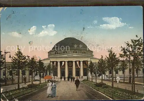 Leipzig Lindenalle Betonhalle Kat. Leipzig