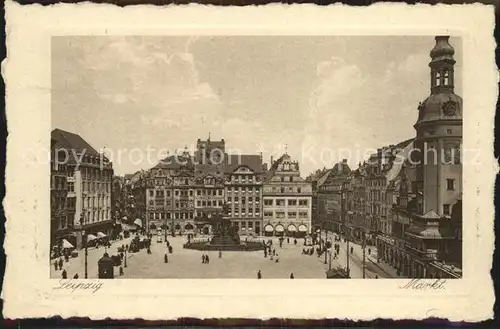 Leipzig Markt Kat. Leipzig