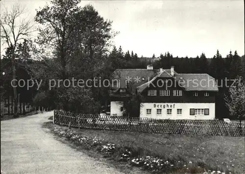 Joehstadt Berghof Hochwald  Kat. Joehstadt