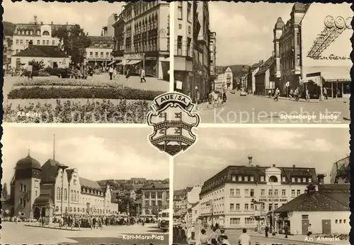 Arnstedt Mansfeld Schneeberger Strasse Karl Marx Platz Altmarkt Kat. Arnstedt Mansfeld