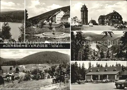 Auersberg Wildenthal Talsperre des Friedens Wildenthal HO Berghotel Kat. Eibenstock