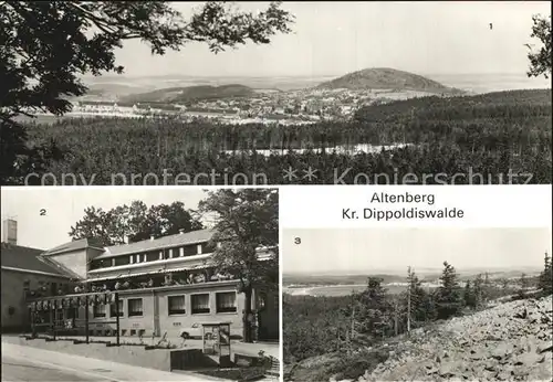 Altenberg Dippoldiswalde Kahleberg HO Gaststaette Galgenteich  Kat. Altenberg