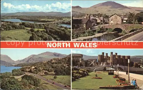 Snowdon Menai Straits Bridges Beggdelert Kat. Gwynedd