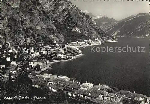 Limone sul Garda Stadtansicht Kat. 