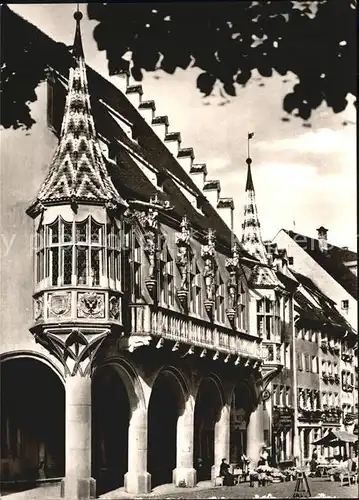 Freiburg Breisgau Kaufhaus auf dem Muensterplatz Kat. Freiburg im Breisgau