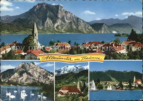 Altmuenster Salzkammergut Stadtansicht / Altmuenster Oberoesterreich /Gmunden