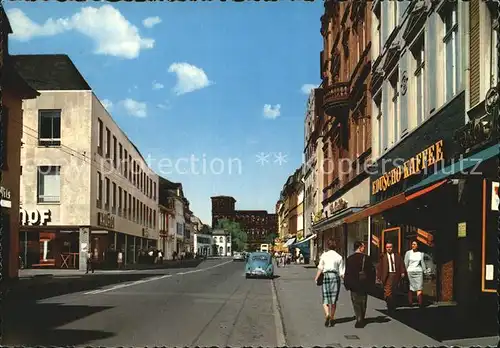 Trier Simeonstrasse mit Porta Nigra Kat. Trier