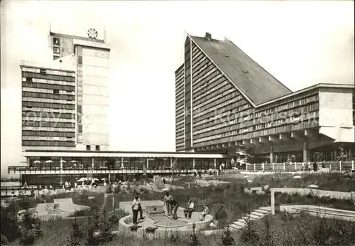 Oberhof Thueringen Interhotel Panorama Mini Golf Anlage Kat. Oberhof Thueringen