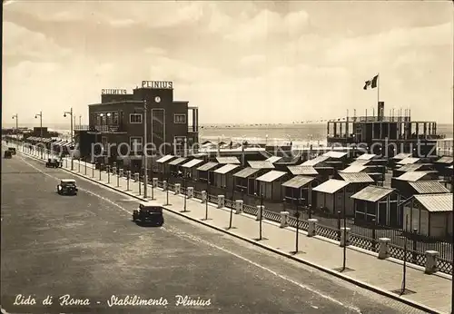 Lido di Roma Stabilimento Plinius Kat. 