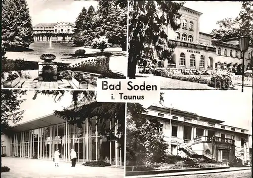 Bad Soden Taunus Badehaus Kat. Bad Soden am Taunus