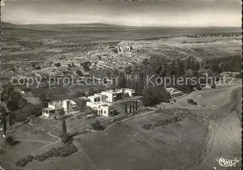 Volubilis Fliegeraufnahme Kat. Marokko