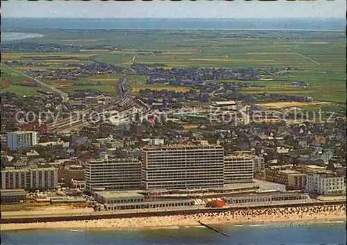 Westerland Sylt Fliegeraufnahme Neues Kurzentrum Kat. Westerland