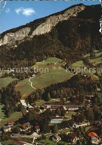 Bad Goisern Salzkammergut Fliegeraufnahme Jodschwefelbad Kat. Bad Goisern