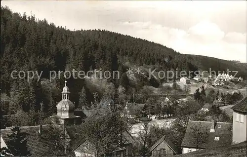 Altenau Harz Blick ins Schultal Kat. Altenau