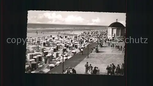 Borkum Nordseebad Promenade Pavillon Kat. Borkum